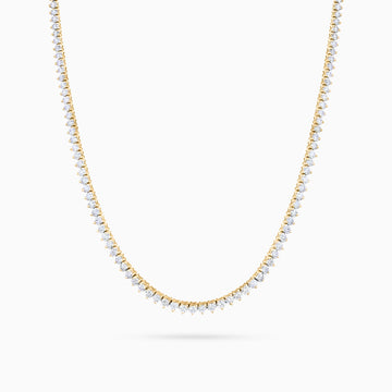RIVIERA DIAMOND TENNIS NECKLACE Necklace Noble Jewellery
