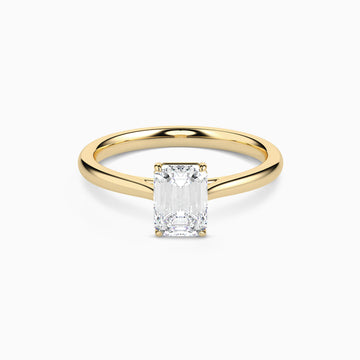MILA EMERALD CATHEDRAL SOLITAIRE Ring Noble Jewellery
