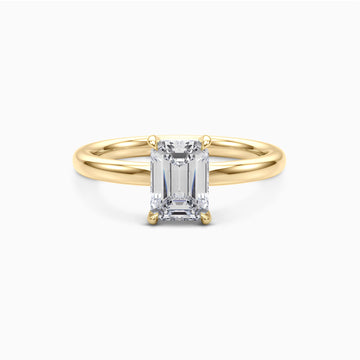 CLIO EMERALD SOLITAIRE Ring Noble Jewellery
