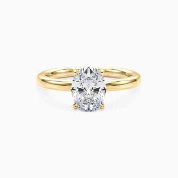 CLIO OVAL SOLITAIRE Ring Noble Jewellery