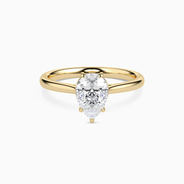 MILA PEAR CATHEDRAL SOLITAIRE Ring Noble Jewellery