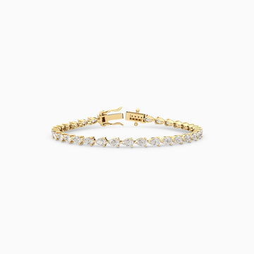 KEIRA PEAR DIAMOND TENNIS BRACELET Bracelet Noble Jewellery