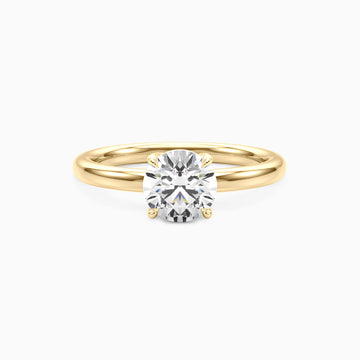 CLIO ROUND SOLITAIRE Ring Noble Jewellery