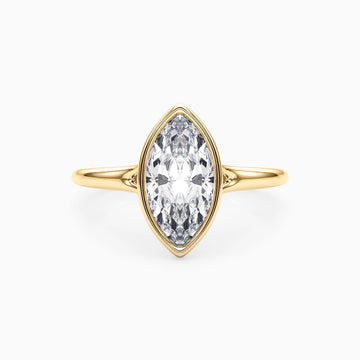 NOVA MARQUISE BEZEL SOLITAIRE Ring Noble Jewellery