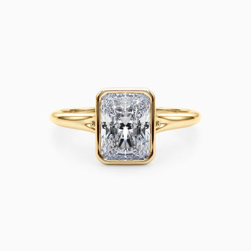 NOVA RADIANT BEZEL SOLITAIRE Ring Noble Jewellery