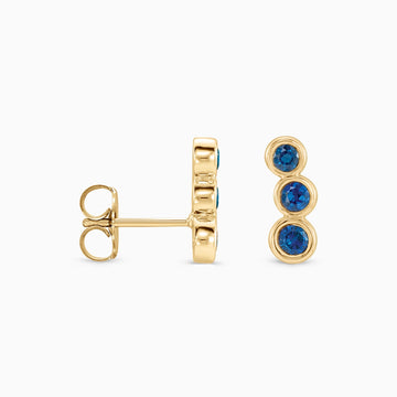 MIRA TRIO CLIMBER STUDS Earrings Noble Jewellery