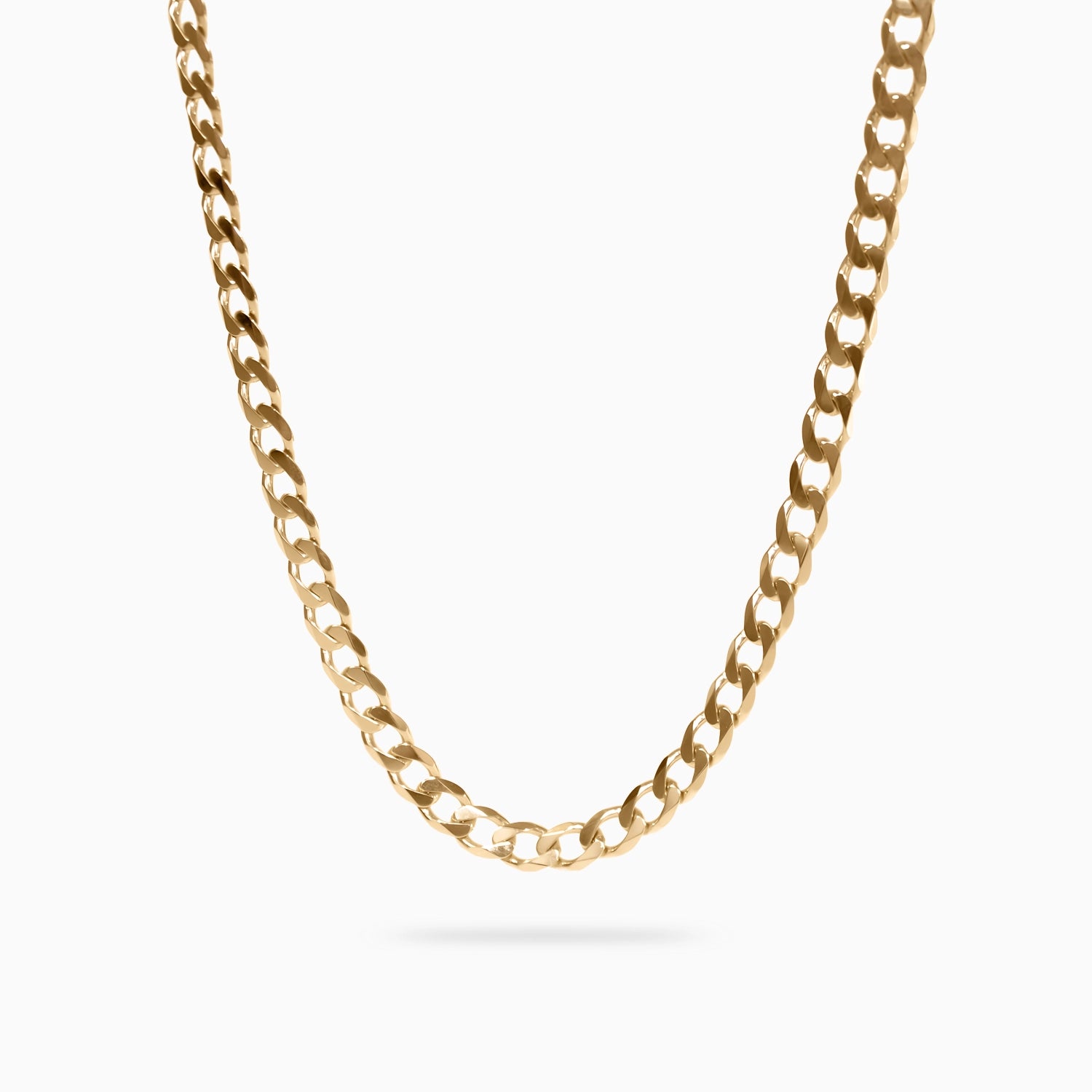 ROMA DIAMOND CUT CURB CHAIN Necklace Noble Jewellery