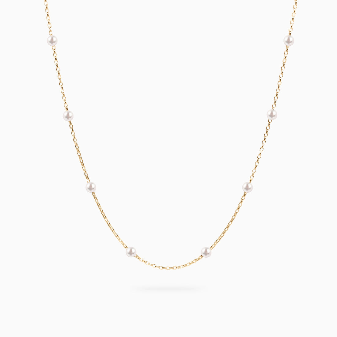 MAYA PEARL STATION NECKLACE Necklace Noble Jewellery