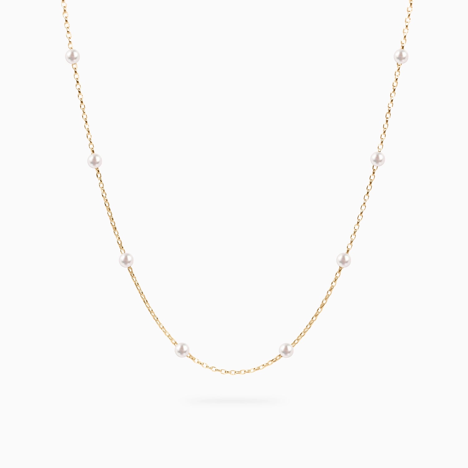 MAYA PEARL STATION NECKLACE Necklace Noble Jewellery
