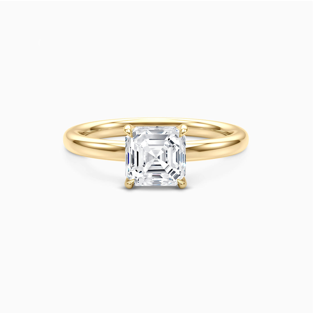 CLIO ASSCHER SOLITAIRE Ring Noble Jewellery