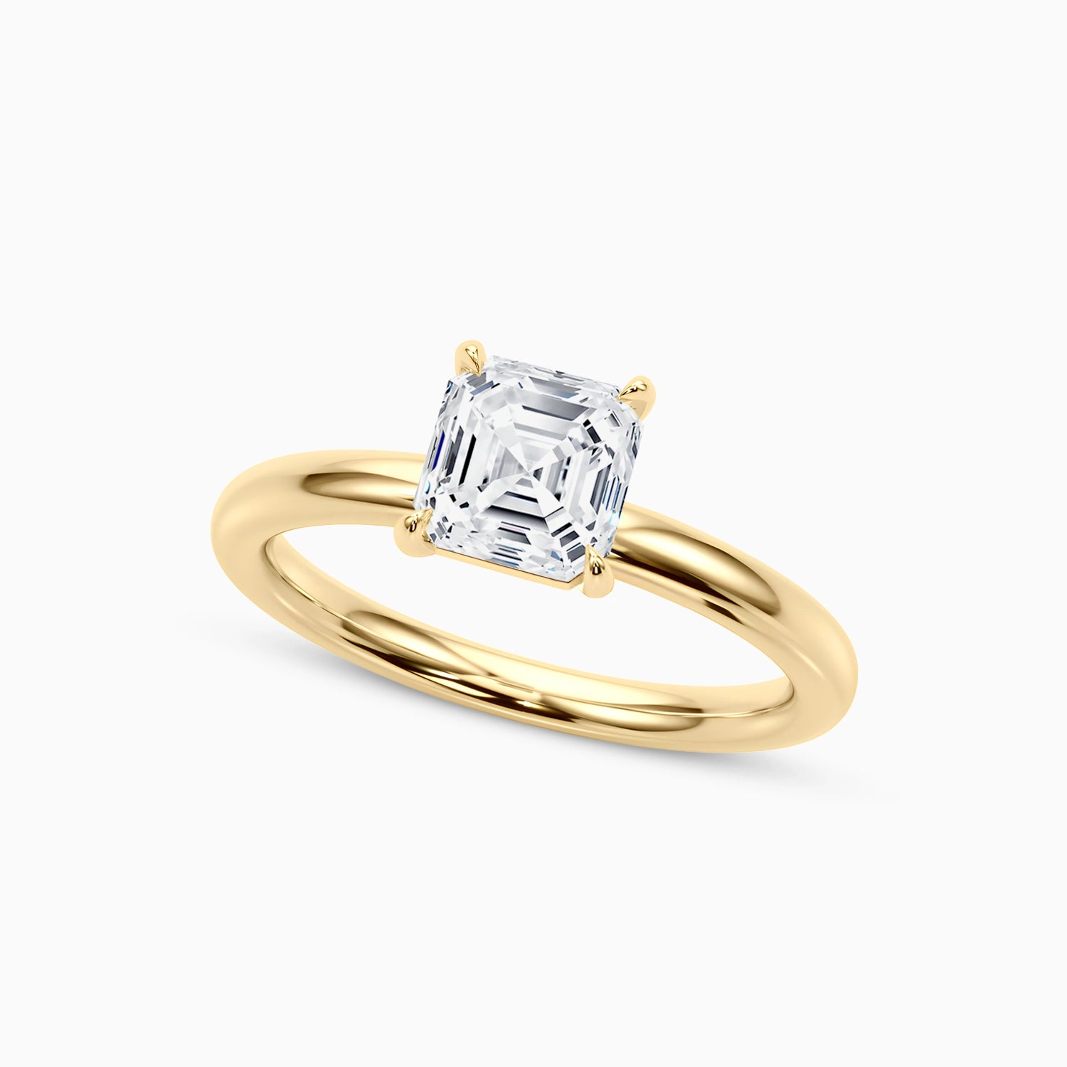 CLIO ASSCHER SOLITAIRE Ring Noble Jewellery