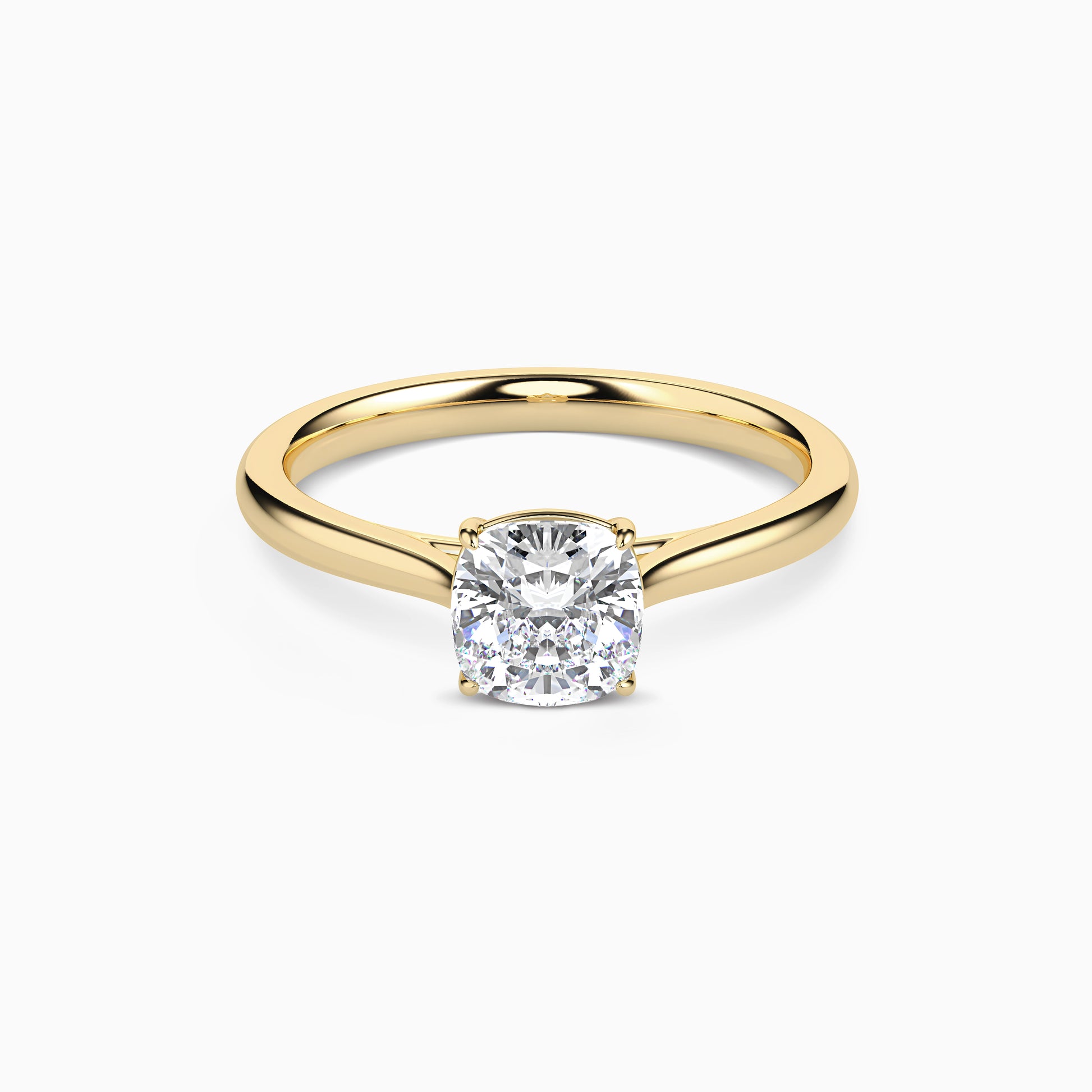 MILA CUSHION CATHEDRAL SOLITAIRE Ring Noble Jewellery