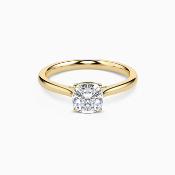 MILA CUSHION CATHEDRAL SOLITAIRE Ring Noble Jewellery