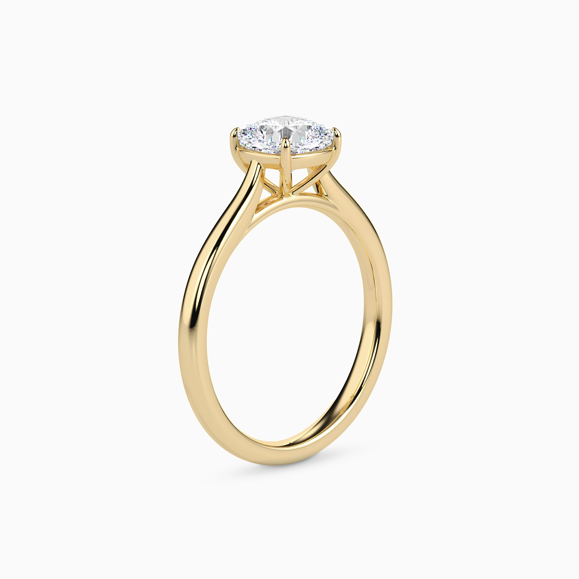MILA CUSHION CATHEDRAL SOLITAIRE Ring Noble Jewellery