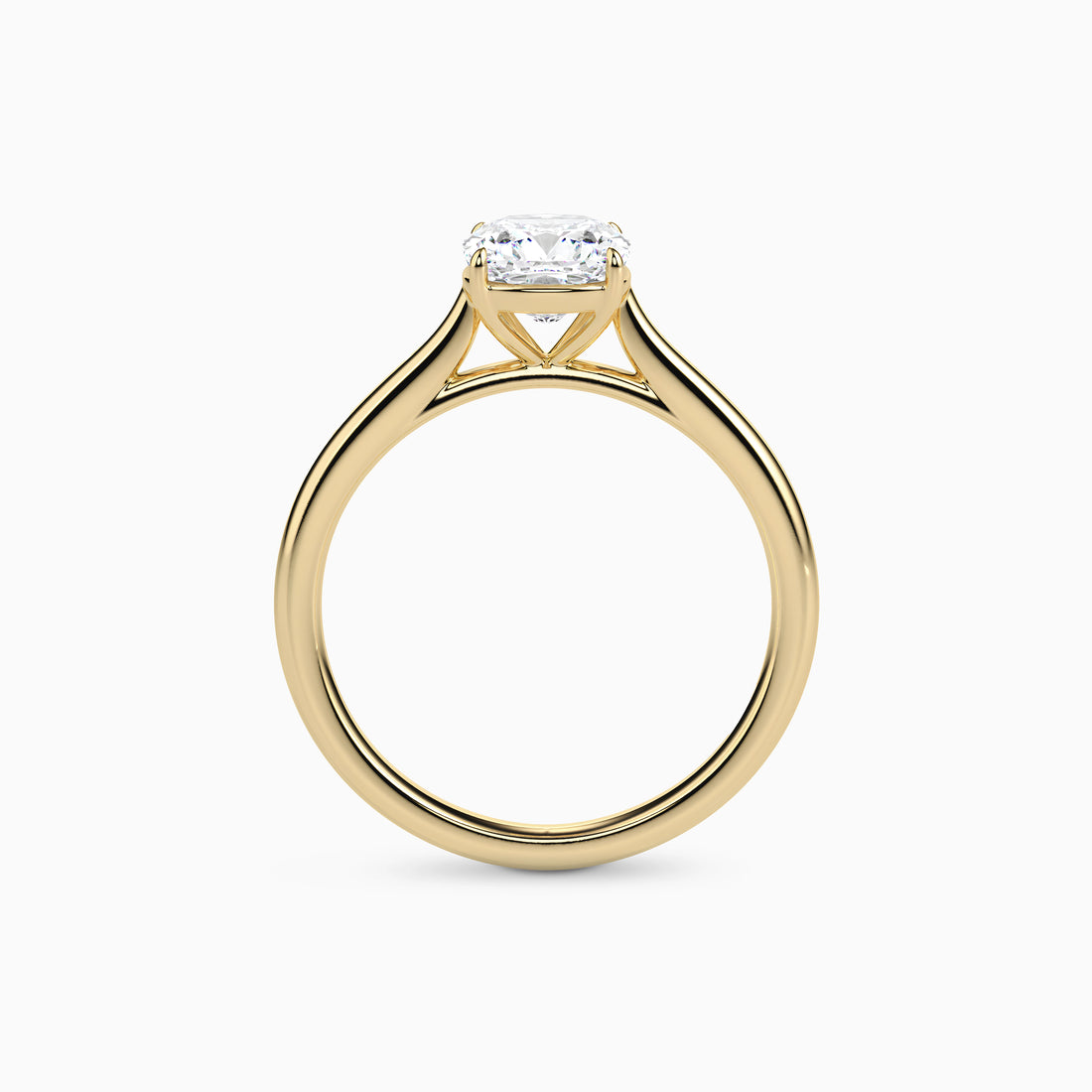 MILA CUSHION CATHEDRAL SOLITAIRE Ring Noble Jewellery