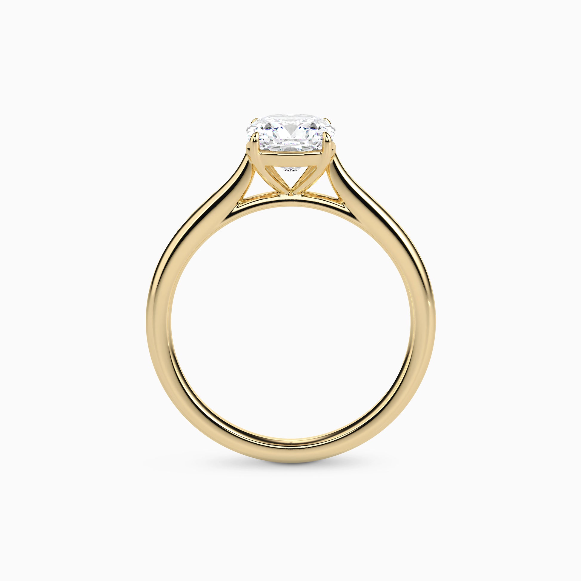 MILA CUSHION CATHEDRAL SOLITAIRE Ring Noble Jewellery