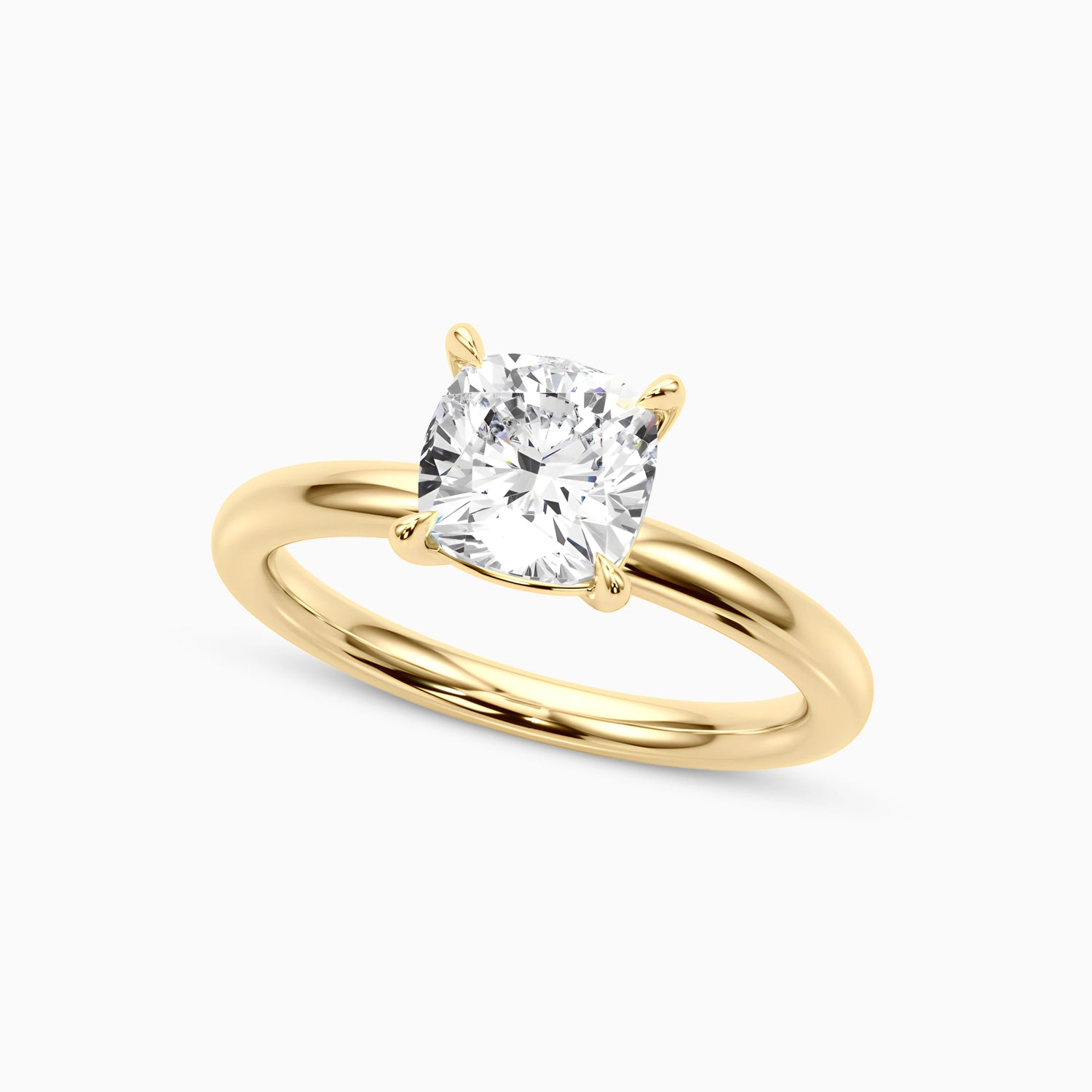 CLIO CUSHION SOLITAIRE Ring Noble Jewellery
