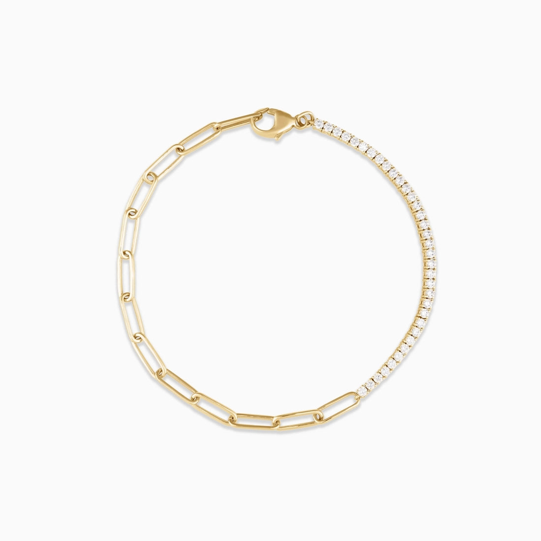 PIPER DIAMOND & CHAIN TENNIS BRACELET Bracelet Noble Jewellery