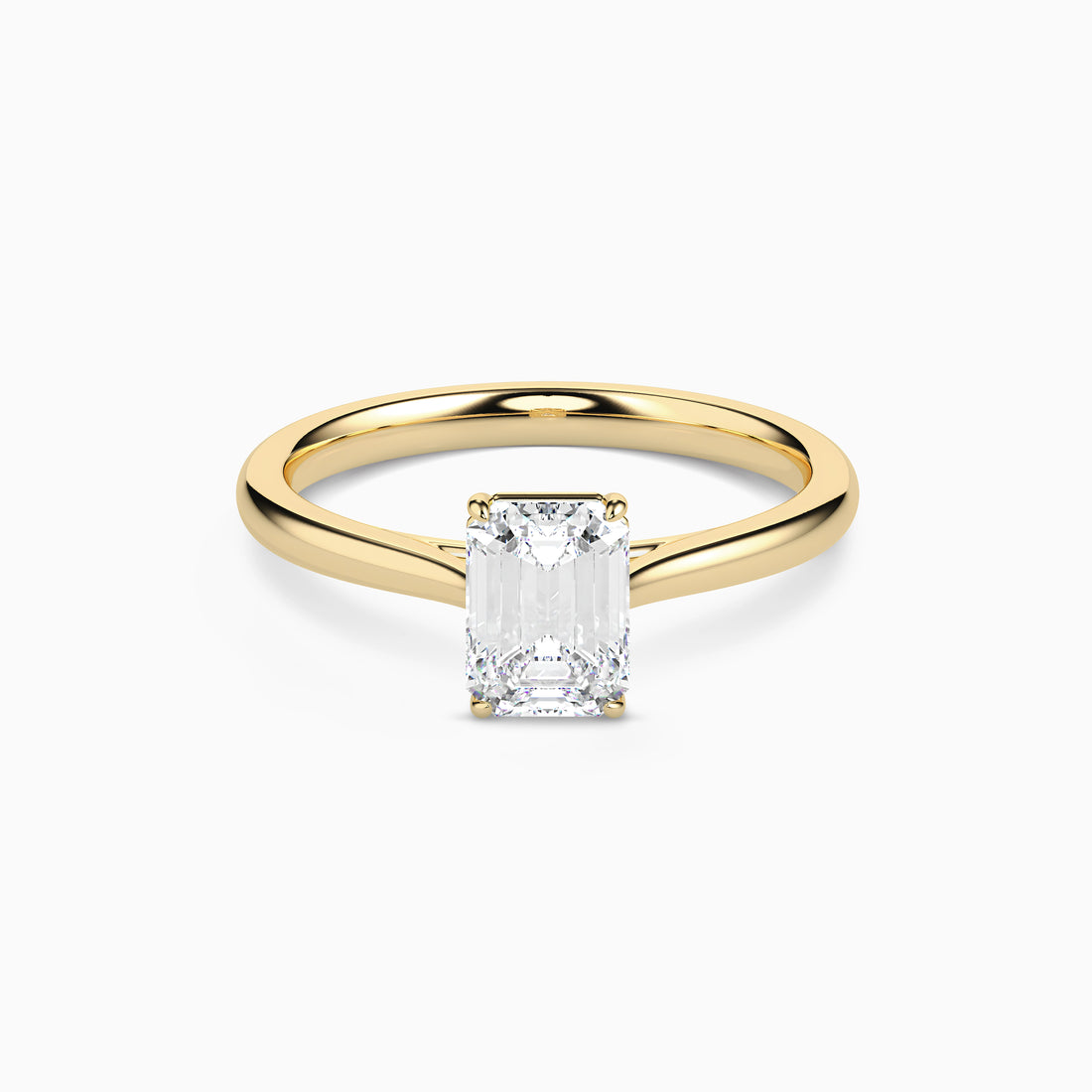 MILA EMERALD CATHEDRAL SOLITAIRE Ring Noble Jewellery
