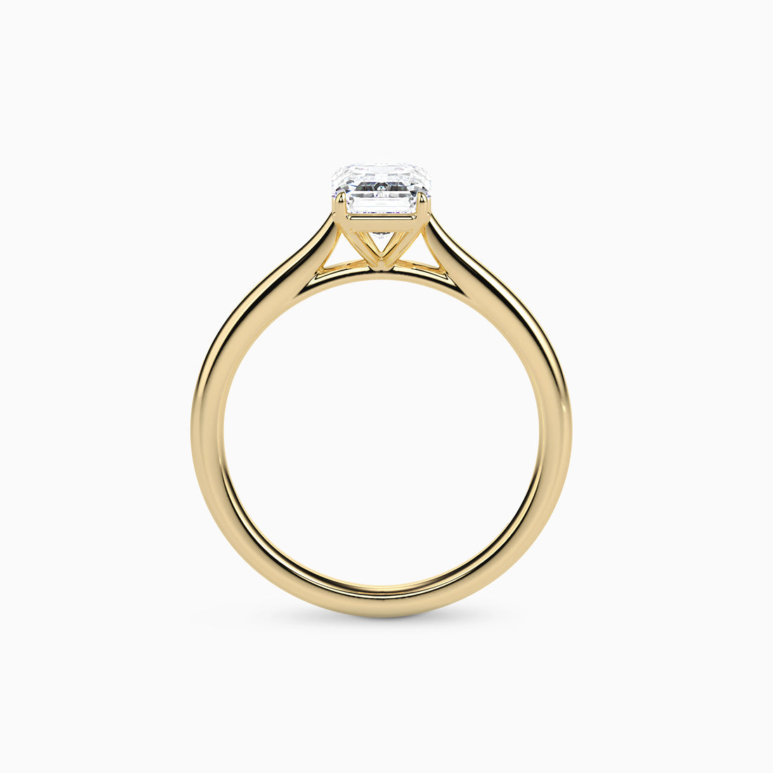 MILA EMERALD CATHEDRAL SOLITAIRE Ring Noble Jewellery