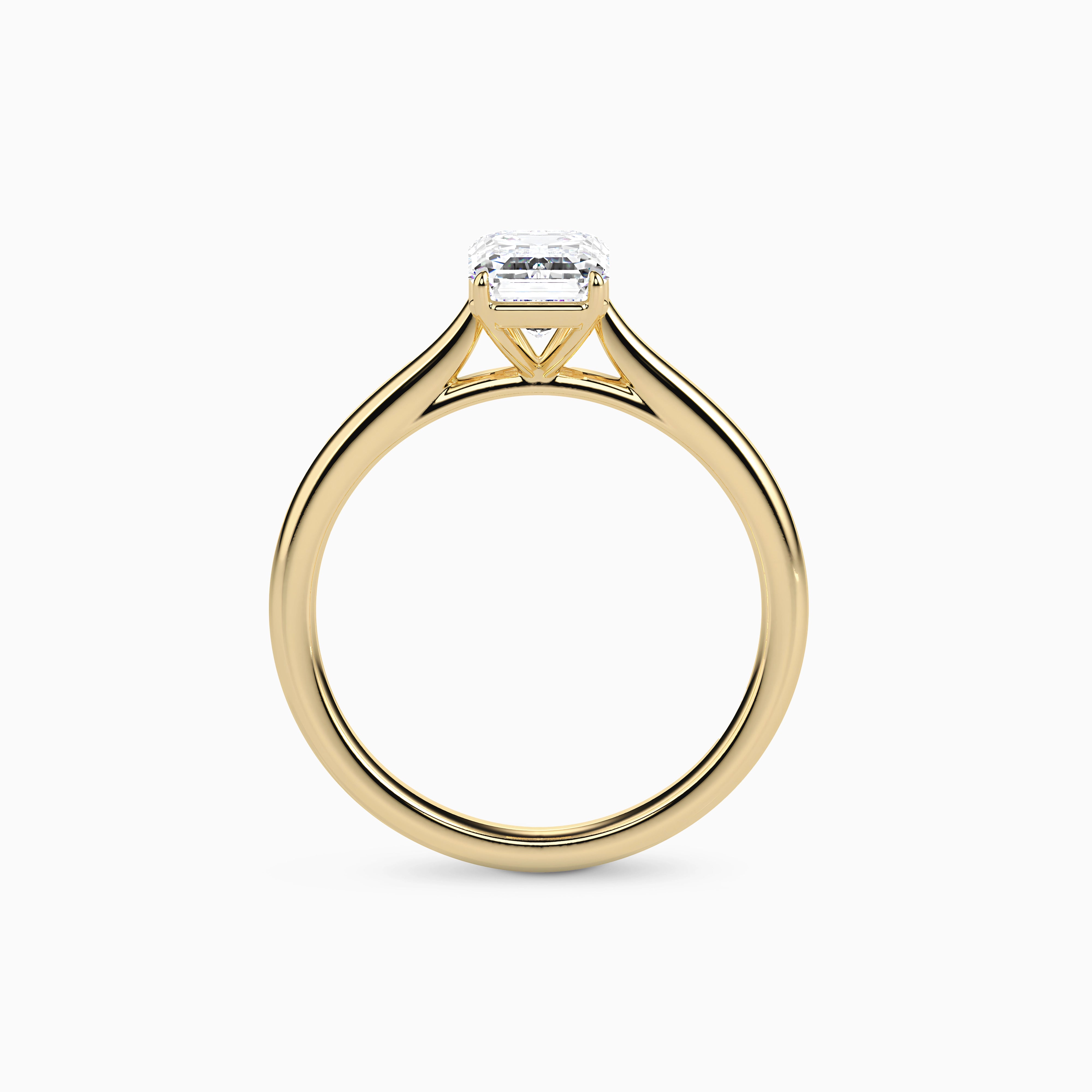 MILA EMERALD CATHEDRAL SOLITAIRE Ring Noble Jewellery