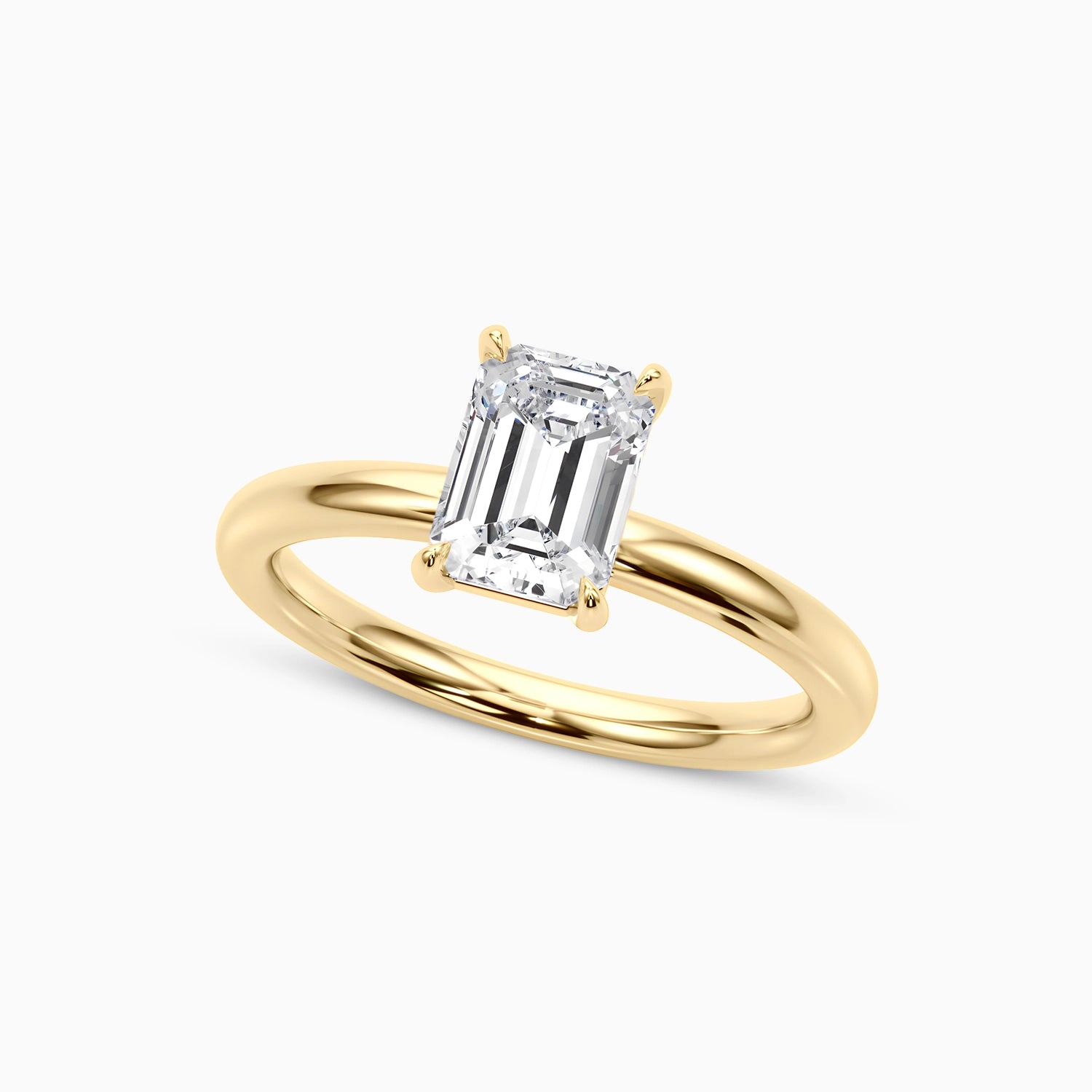 CLIO EMERALD SOLITAIRE Ring Noble Jewellery