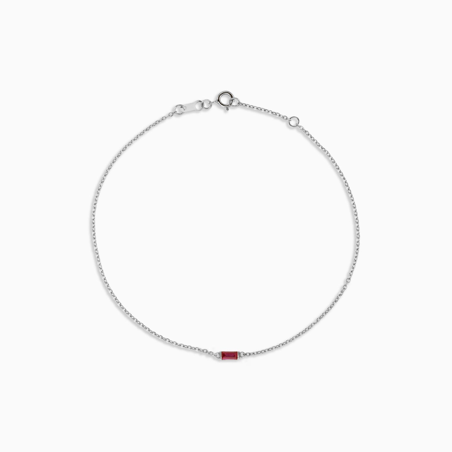 ALIX BAGUETTE BEZEL BRACELET Necklace Noble Jewellery