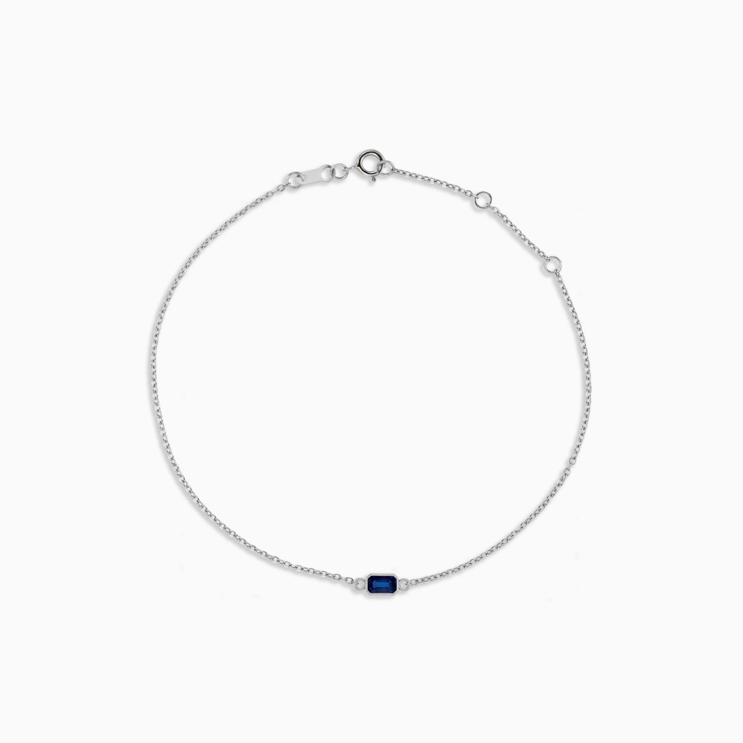 ALIX PETITE EMERALD BEZEL BRACELET Necklace Noble Jewellery