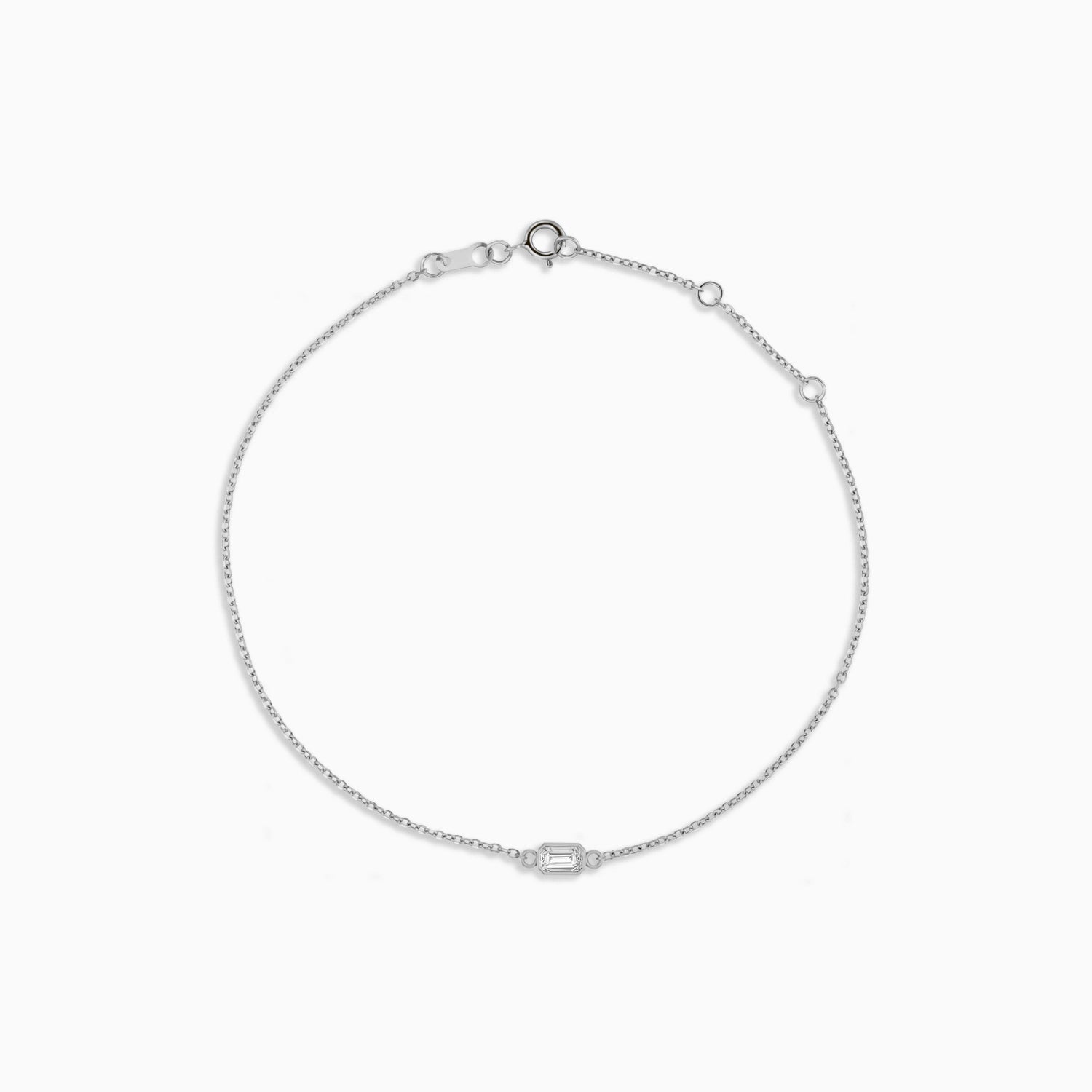 ALIX PETITE EMERALD BEZEL BRACELET Necklace Noble Jewellery