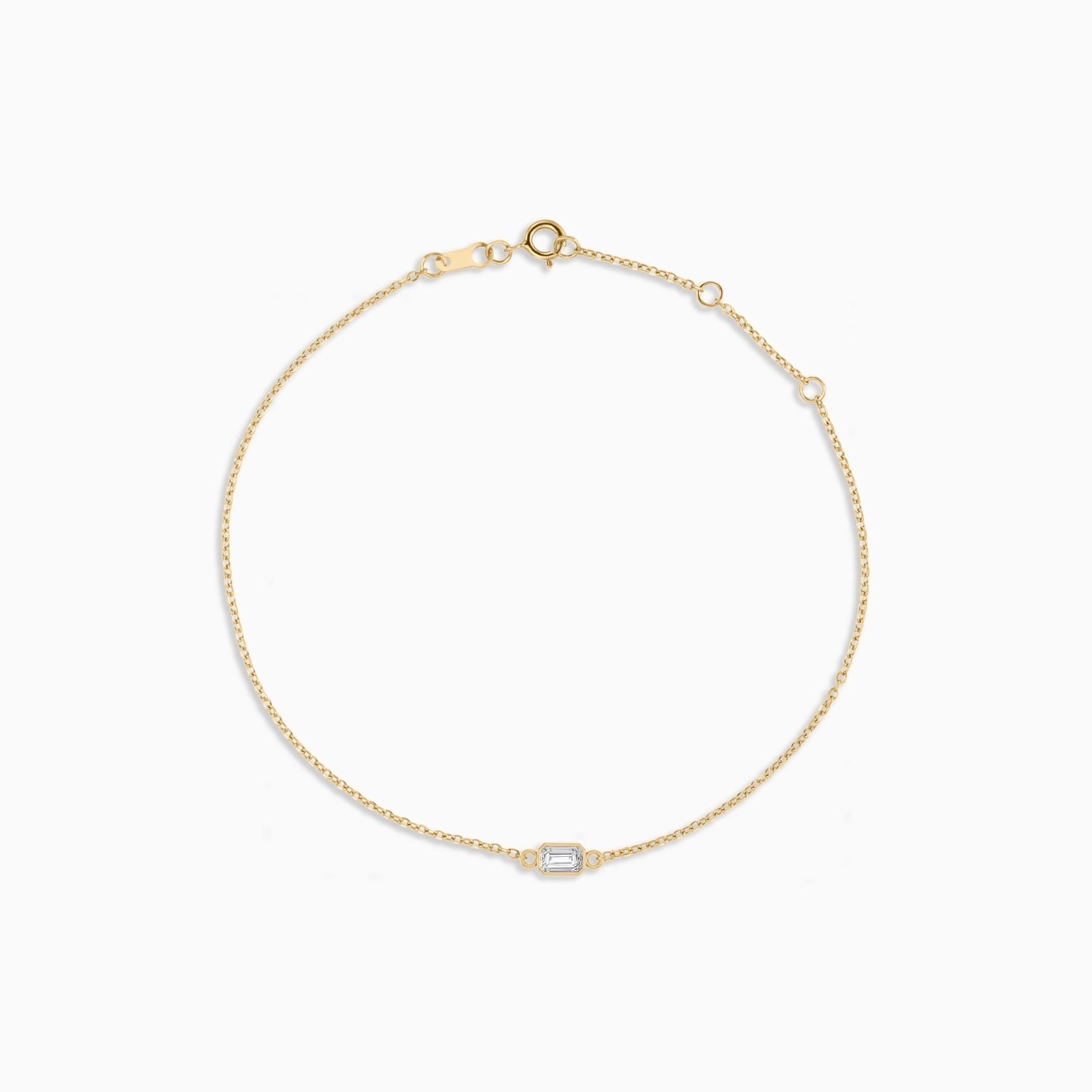 ALIX PETITE EMERALD BEZEL BRACELET Necklace Noble Jewellery