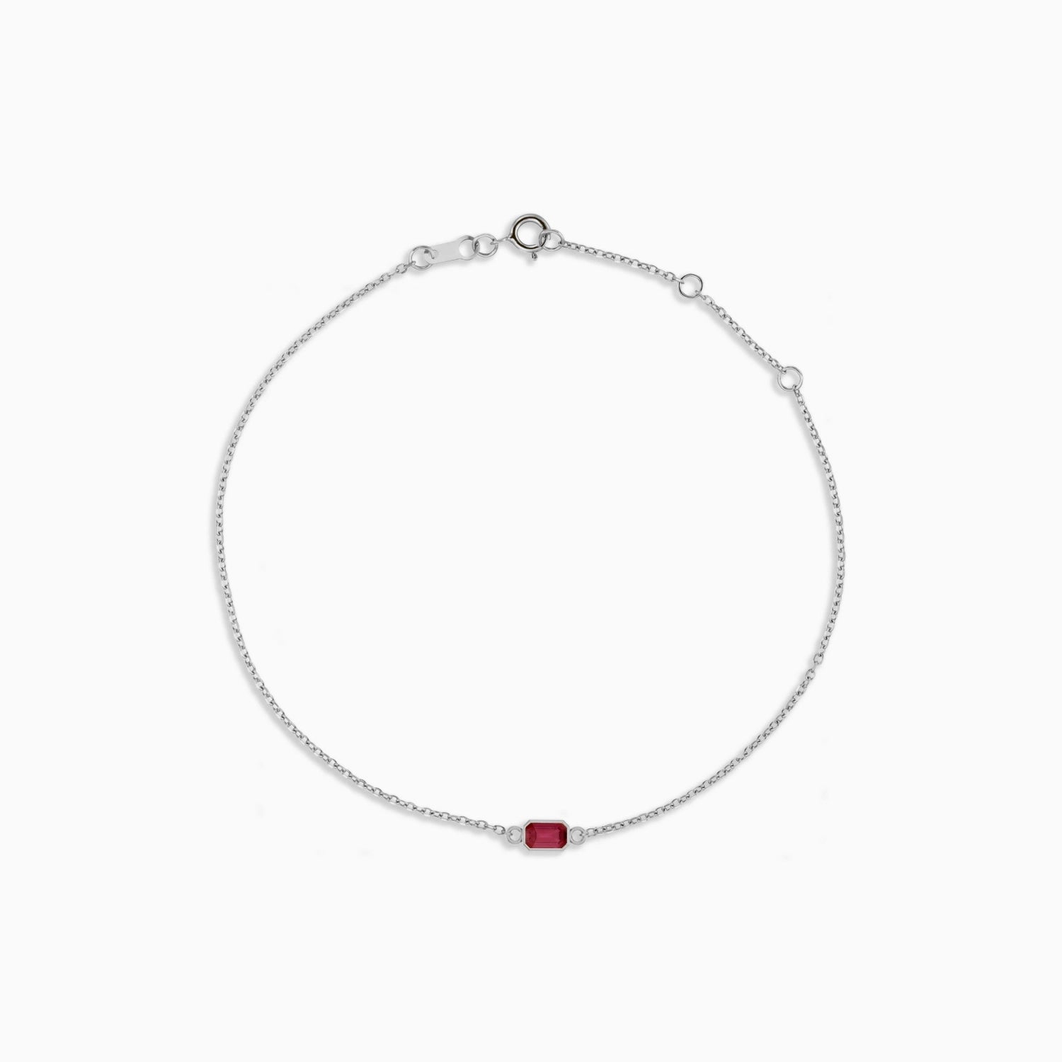 ALIX PETITE EMERALD BEZEL BRACELET Necklace Noble Jewellery