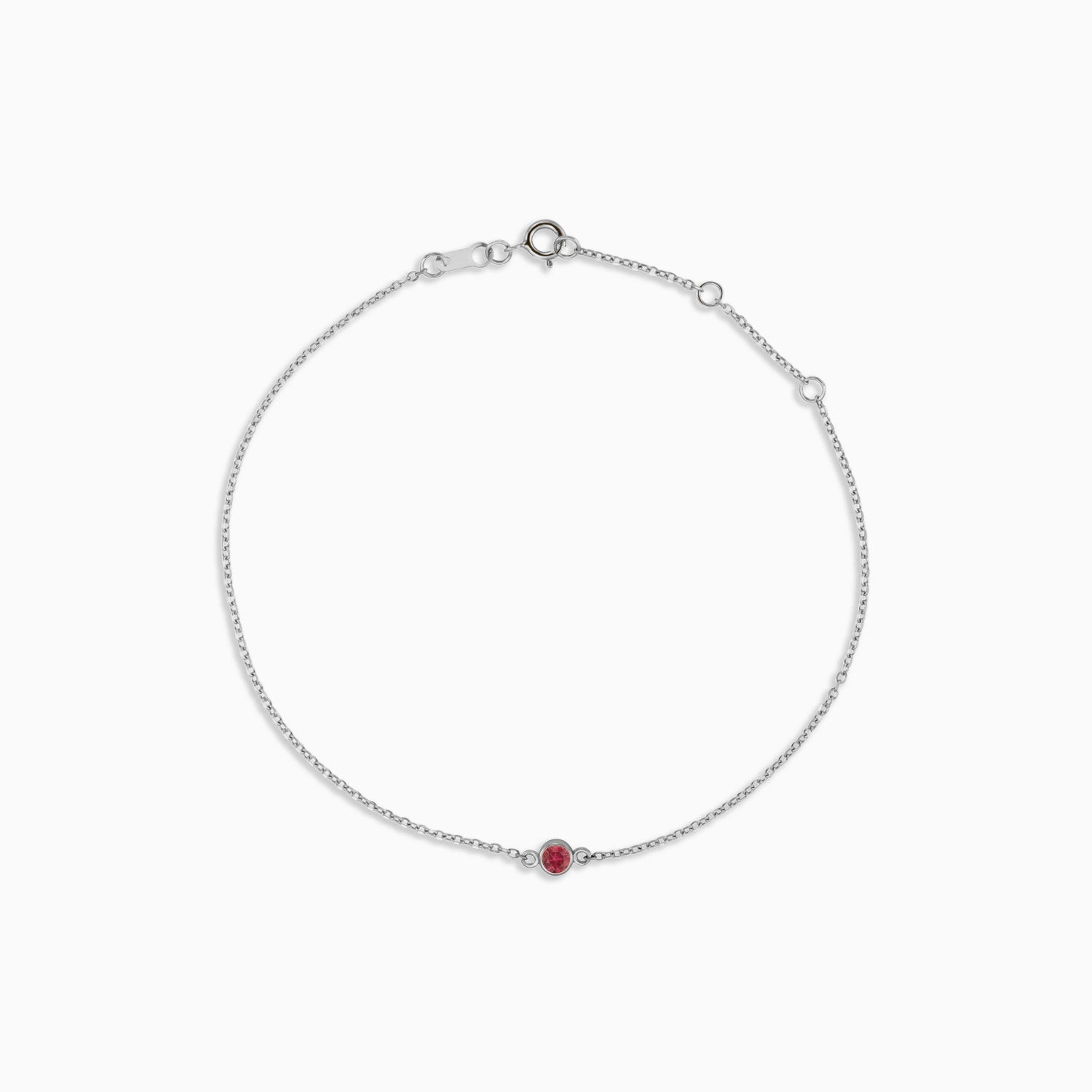 ALIX PETITE ROUND BEZEL BRACELET Necklace Noble Jewellery