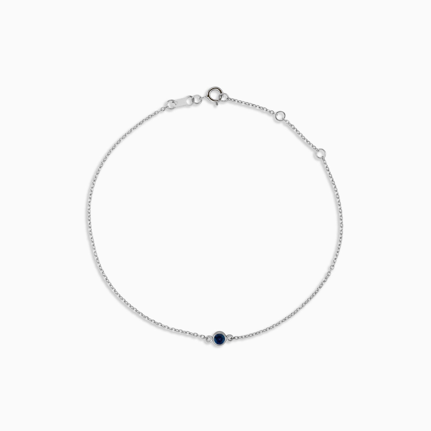 ALIX PETITE ROUND BEZEL BRACELET Necklace Noble Jewellery