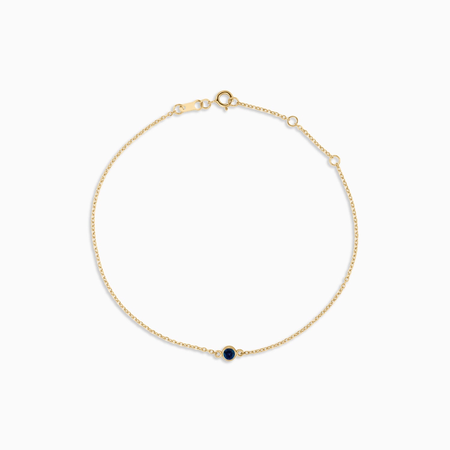 ALIX PETITE ROUND BEZEL BRACELET Necklace Noble Jewellery