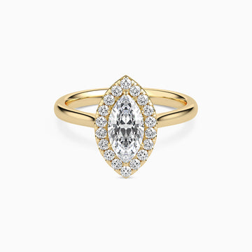 REIA MARQUISE HALO Ring Noble Jewellery