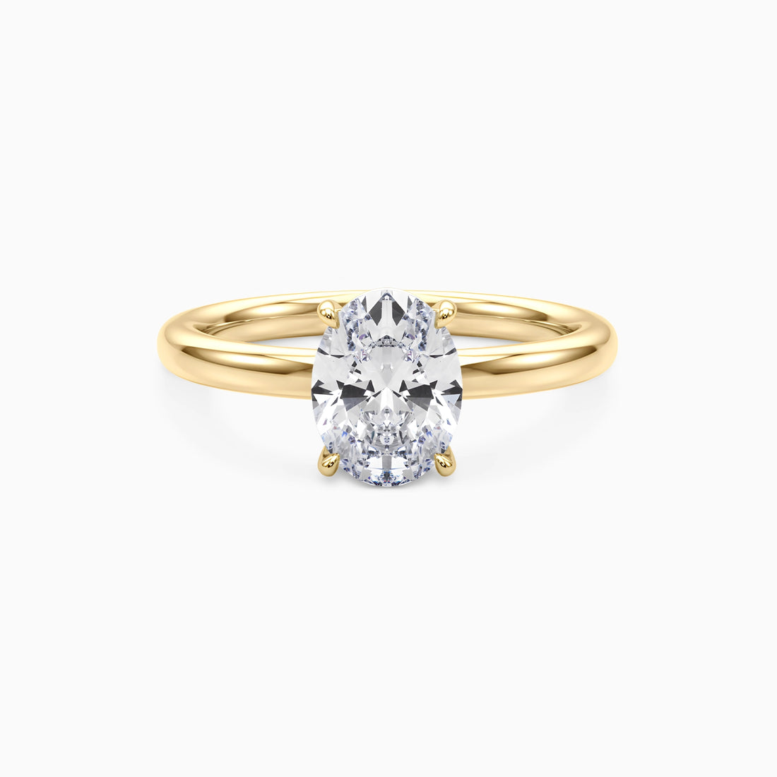 CLIO OVAL SOLITAIRE Ring Noble Jewellery