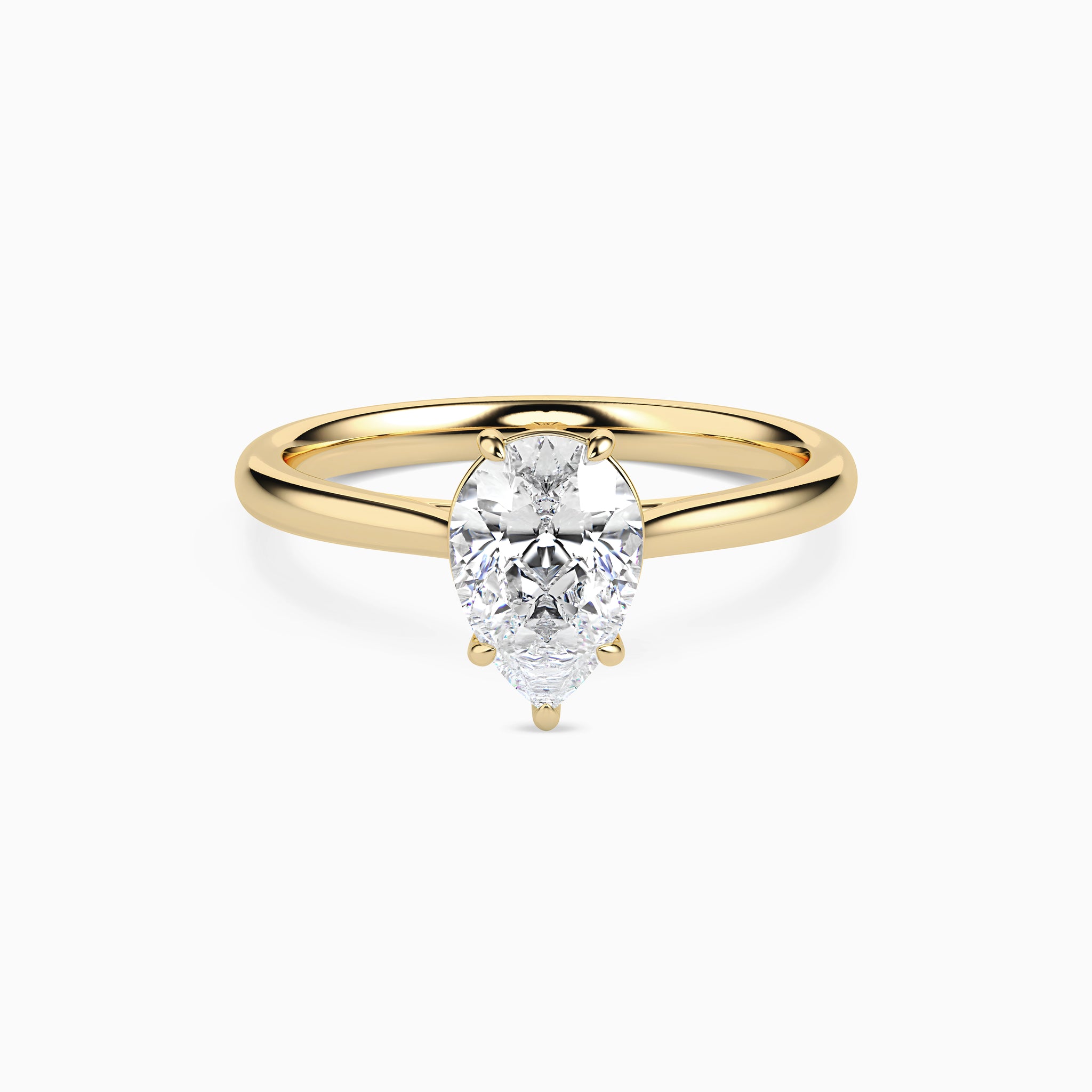 MILA PEAR CATHEDRAL SOLITAIRE Ring Noble Jewellery