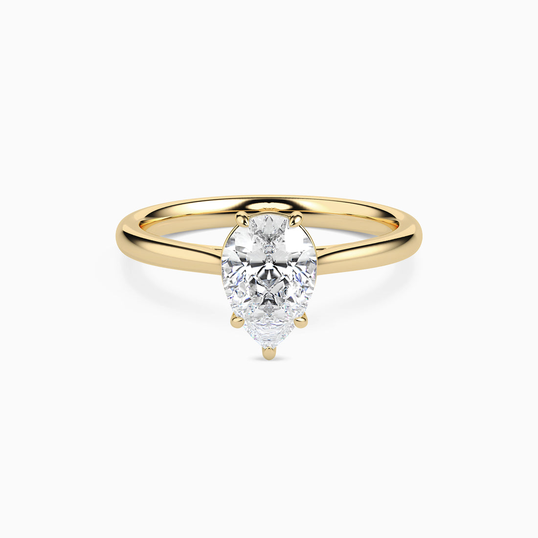 MILA PEAR CATHEDRAL SOLITAIRE Ring Noble Jewellery