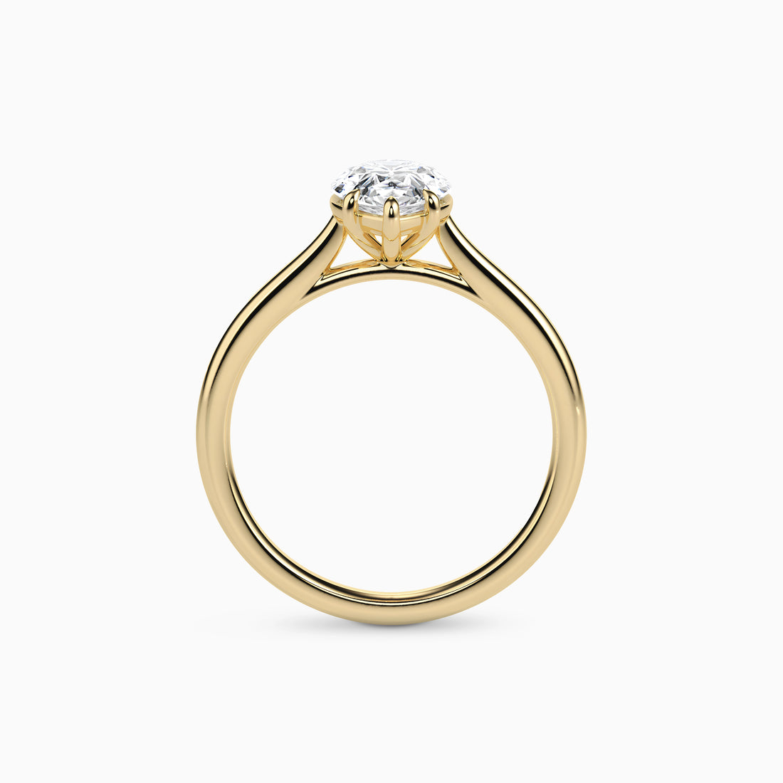 MILA PEAR CATHEDRAL SOLITAIRE Ring Noble Jewellery