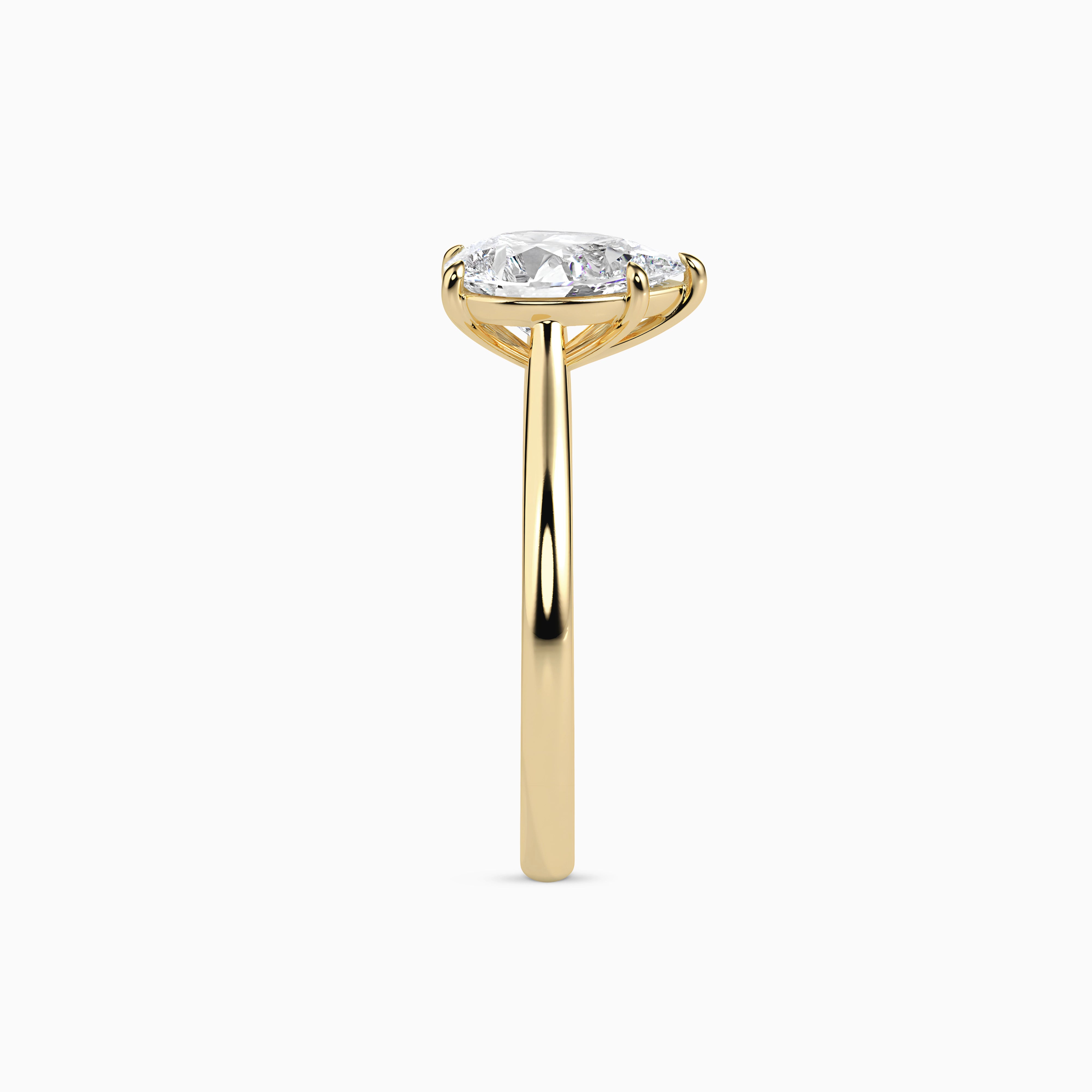 MILA PEAR CATHEDRAL SOLITAIRE Ring Noble Jewellery