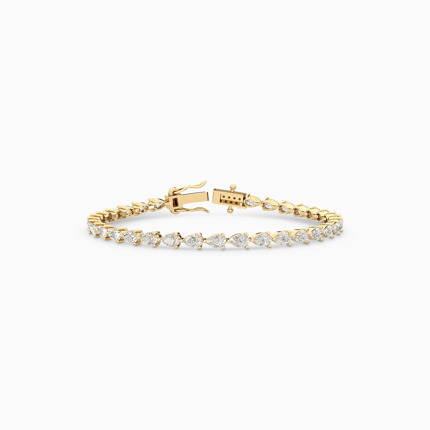 KEIRA PEAR DIAMOND TENNIS BRACELET Bracelet Noble Jewellery