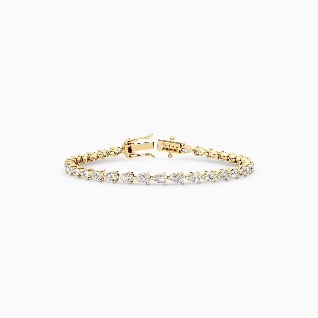 KEIRA PEAR DIAMOND TENNIS BRACELET Bracelet Noble Jewellery