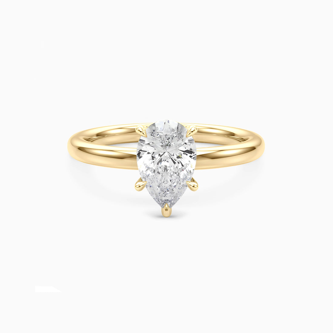 CLIO PEAR SOLITAIRE Ring Noble Jewellery
