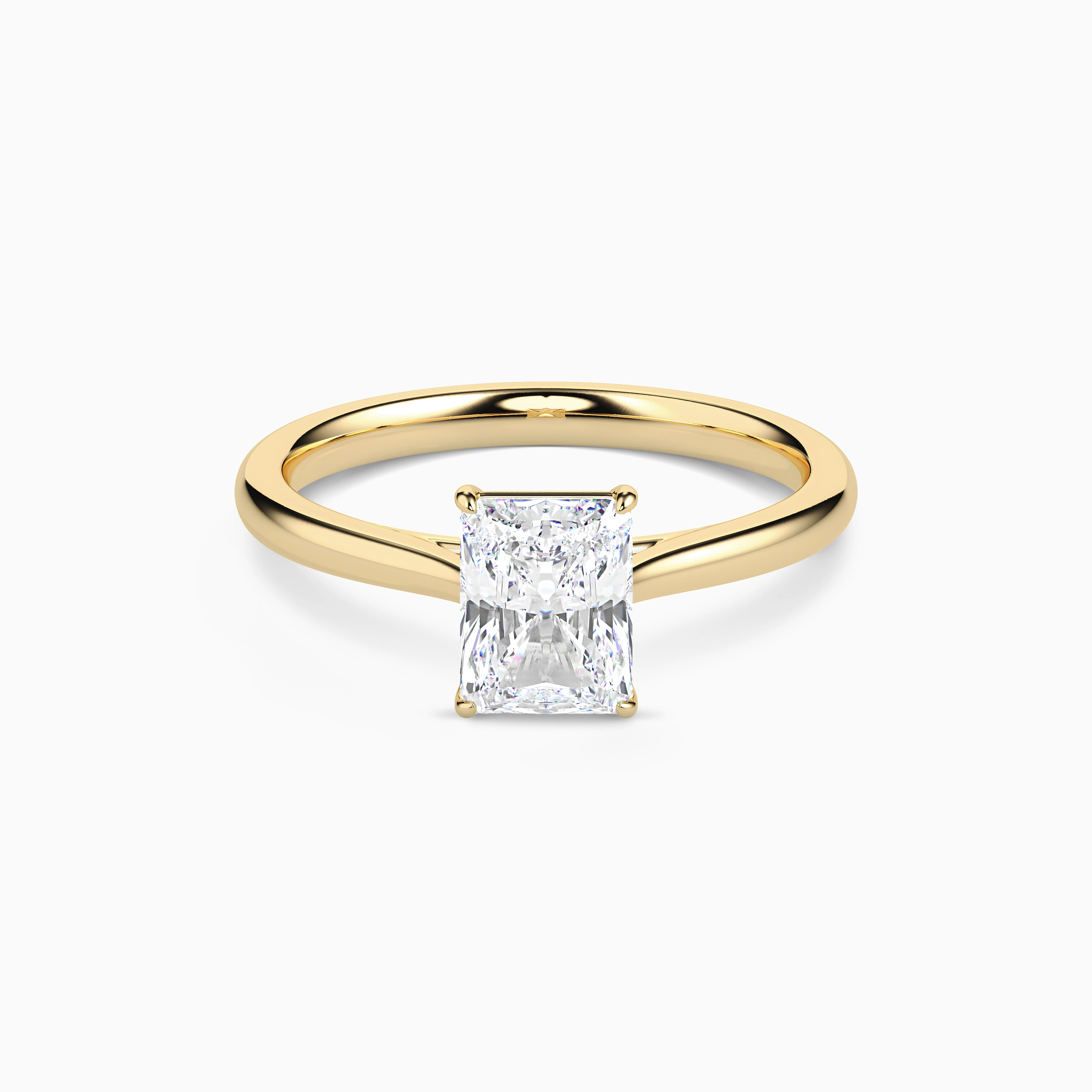 MILA RADIANT CATHEDRAL SOLITAIRE Ring Noble Jewellery