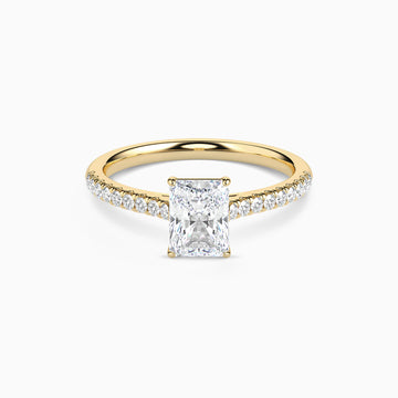 LUNA RADIANT ACCENTED SOLITAIRE Ring Noble Jewellery