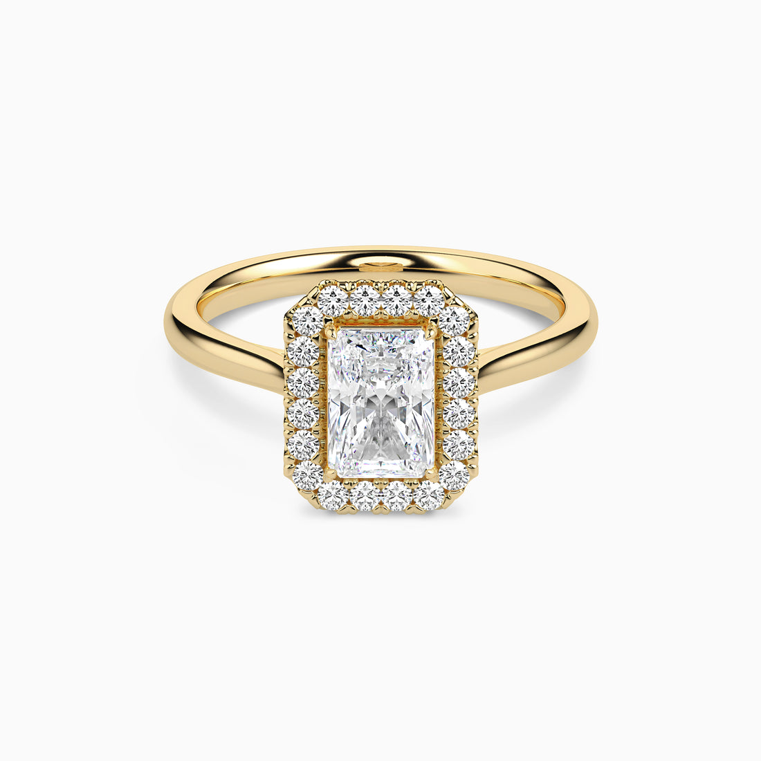 REIA RADIANT HALO Ring Noble Jewellery