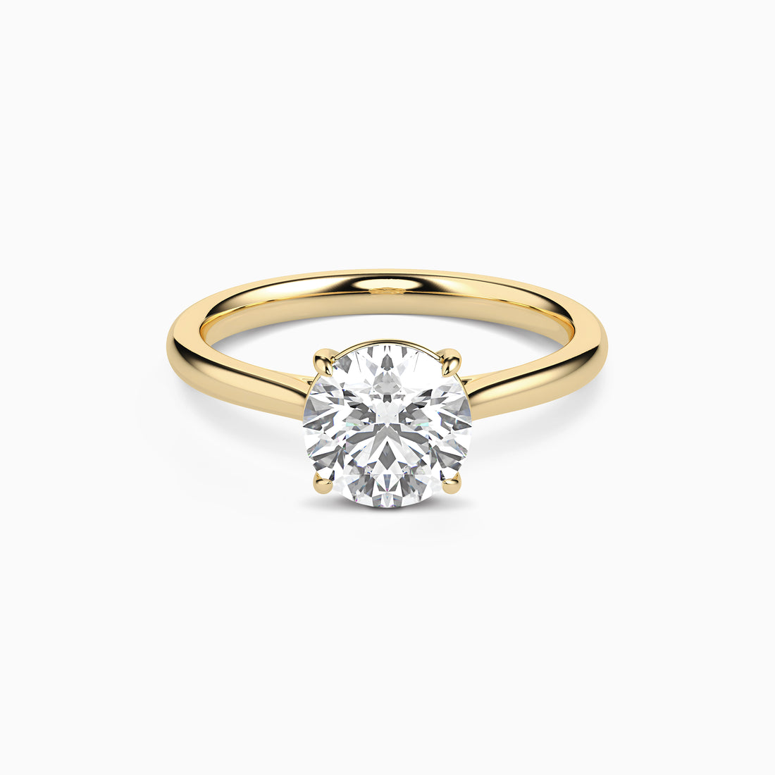 MILA ROUND CATHEDRAL SOLITAIRE Ring Noble Jewellery