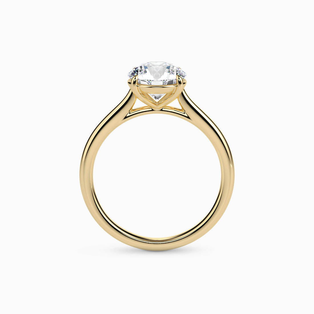 MILA ROUND CATHEDRAL SOLITAIRE Ring Noble Jewellery