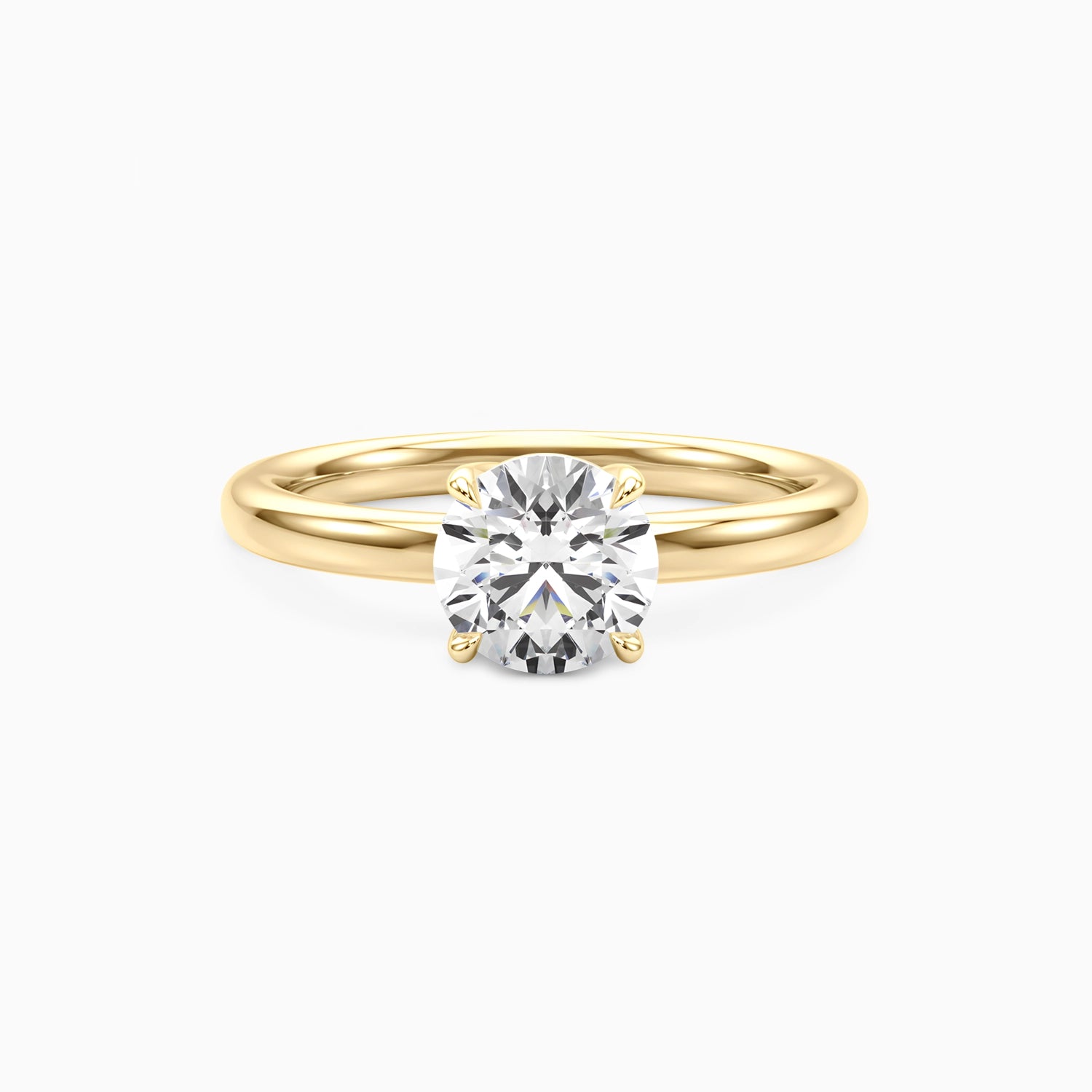 CLIO ROUND SOLITAIRE Ring Noble Jewellery