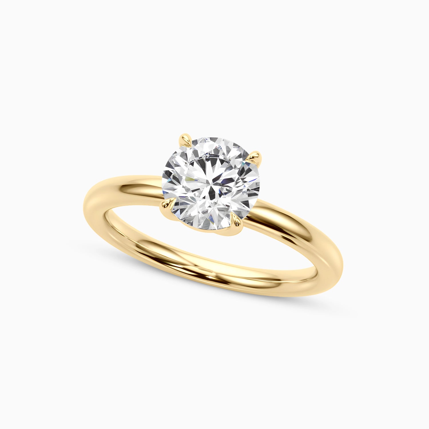 CLIO ROUND SOLITAIRE Ring Noble Jewellery